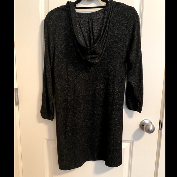 Ricki’s Hooded Tunic Length Open Cardigan - Size Small - Picture 4 of 9